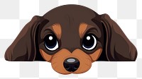 PNG Dachshund dachshund cartoon animal. AI generated Image by rawpixel.