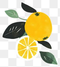 PNG Lemonade and lemon grapefruit plant food. AI generated Image by rawpixel.