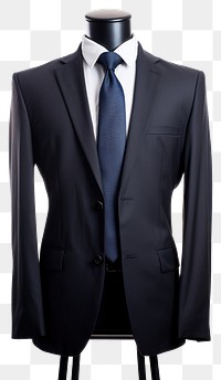 PNG A business clothing on manequine tuxedo blazer coat. AI generated Image by rawpixel.