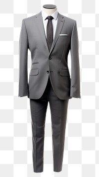 PNG A business clothing on manequine tuxedo adult suit