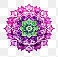 PNG Mandala purple pattern pink. AI generated Image by rawpixel.