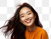 PNG Asian woman cheerful laughing smiling. AI generated Image by rawpixel.