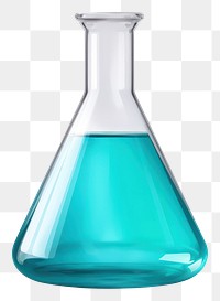 PNG Laboratory glass vase white background. AI generated Image by rawpixel.