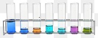 PNG Laboratory white background biotechnology biochemistry. AI generated Image by rawpixel.