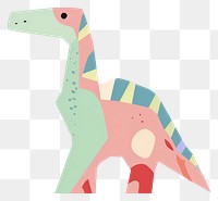 PNG Dinosaur art cartoon animal. AI generated Image by rawpixel.