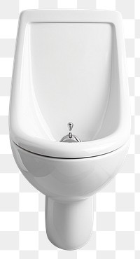 PNG Bathroom toilet urinal white. AI generated Image by rawpixel.