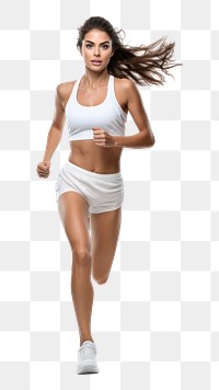 PNG  Cardio running jogging sports. AI generated Image by rawpixel.