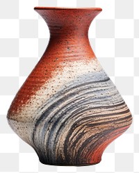 PNG Ceramic abstract vase pottery white background earthenware. 