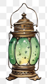 PNG Ramadan lantern sketch lamp creativity. 