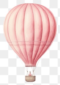 PNG Balloon aircraft vehicle drawing. AI generated Image by rawpixel.