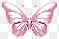 PNG Butterfly pink white background accessories