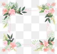 PNG Leaf backgrounds pattern flower. AI generated Image by rawpixel.