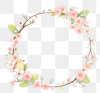 PNG Spring blossom pattern flower plant. AI generated Image by rawpixel.