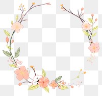 PNG Spring blossom pattern flower plant. AI generated Image by rawpixel.