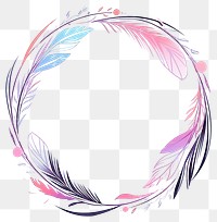 PNG Feather pattern drawing art. AI generated Image by rawpixel.
