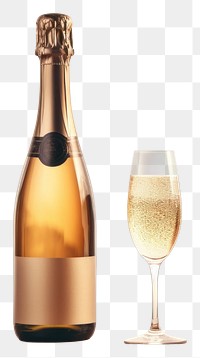 PNG Bottle glass champagne drink