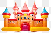 PNG Castle inflatable white background architecture. AI generated Image by rawpixel.