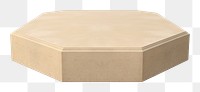 PNG Pentagon sand stone box white background simplicity. AI generated Image by rawpixel.