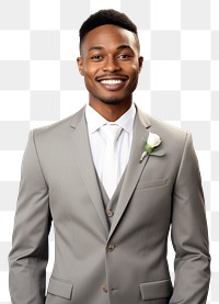 PNG Groom portrait wedding tuxedo. AI generated Image by rawpixel.