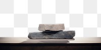 PNG Stone lighting darkness zen-like. AI generated Image by rawpixel.