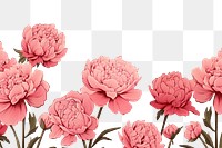 PNG Peony flowers backgrounds petal plant. AI generated Image by rawpixel.