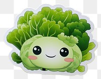 PNG Vegetable plant green cute. AI generated Image by rawpixel.