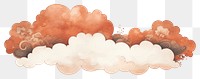 PNG  Japanese cloud backgrounds pattern creativity. AI generated Image by rawpixel.