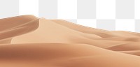 PNG Aesthetic background desert dune sand. 