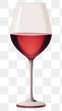 PNG  Red wine glass drink cosmopolitan. AI generated Image by rawpixel.