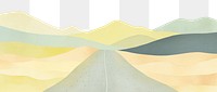 PNG Road backgrounds tranquility landscape. AI generated Image by rawpixel.