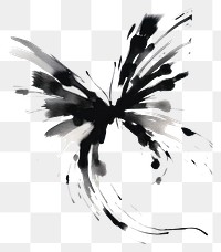 PNG Butterfly butterfly drawing sketch. AI generated Image by rawpixel.