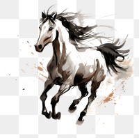 PNG Horse chinese zodiac stallion drawing animal. 