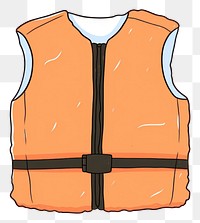 PNG  Lifejacket cartoon protection clothing. AI generated Image by rawpixel.