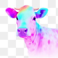 PNG Cow livestock mammal animal. AI generated Image by rawpixel.