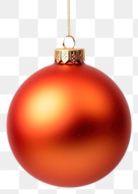 PNG Red bauble christmas ornament tree. AI generated Image by rawpixel.