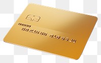 PNG Golden credit card gold text  