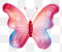 PNG Butterfly white background accessories fragility. AI generated Image by rawpixel.