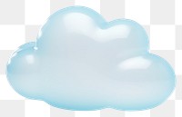PNG Cloud white white background balloon. AI generated Image by rawpixel.