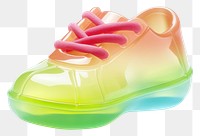 PNG Cute mini shoe footwear candy clothing. 