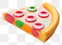 PNG Cute pizza confectionery sweets candy. AI generated Image by rawpixel.
