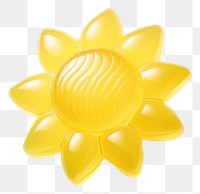 PNG Sunflower petal white background freshness. AI generated Image by rawpixel.