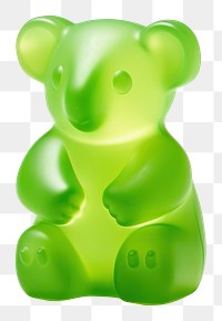 PNG Koala green candy toy. AI generated Image by rawpixel.