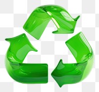 PNG Recycle icon green white background recycling. AI generated Image by rawpixel.