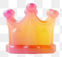 PNG Crown white background royalty plastic. AI generated Image by rawpixel.