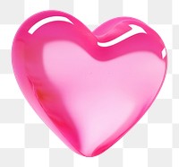 PNG Heart shape candy white background