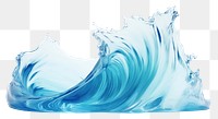 PNG Ocean wave nature sea simplicity. AI generated Image by rawpixel.