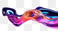 PNG Neon liquid purple light accessories. AI generated Image by rawpixel.