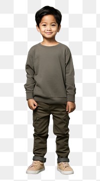 PNG 5 years old boy standing sleeve child. AI generated Image by rawpixel.