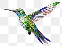 PNG Hummingbird animal art creativity. AI generated Image by rawpixel.