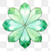 PNG Clover leaf jewelry plant white background. AI generated Image by rawpixel.